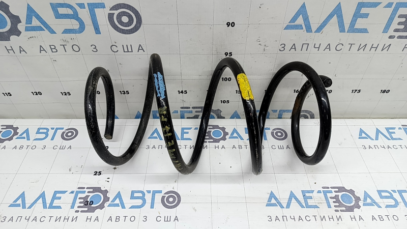 Front right spring Toyota Prius 50 Prime 17-22 FWD stiffness yellow, blue, rusty