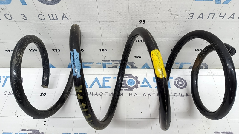 Front right spring Toyota Prius 50 Prime 17-22 FWD stiffness yellow, blue, rusty