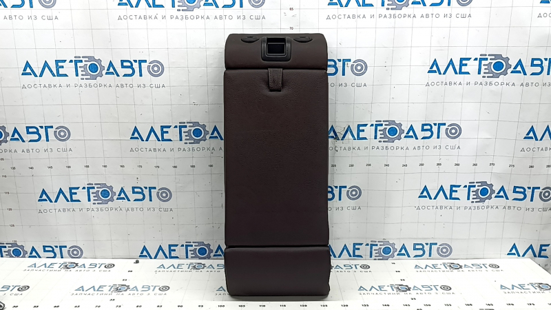 Rear seat backrest-armrest 2nd row central BMW X5 F15 14-18 leather brown Dakota, for 2 rows