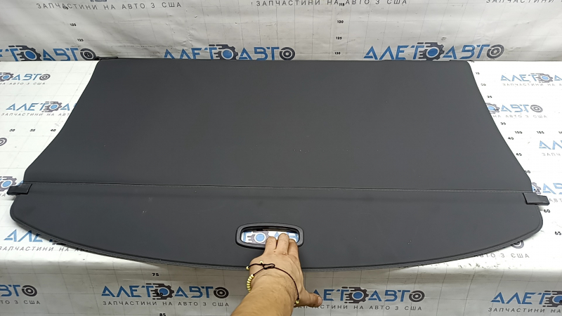 Hyundai Ioniq 17-22 trunk curtain, black, scratches, dent
