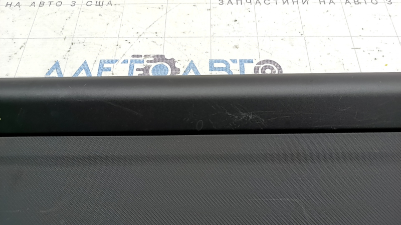 Hyundai Ioniq 17-22 trunk curtain, black, scratches, dent