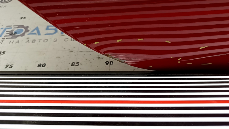 Bare rear right door BMW 3 G20 19-26 red A75, scratches, dented