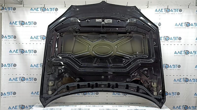 Bare hood BMW X5 F15 14-18 aluminum, black 475