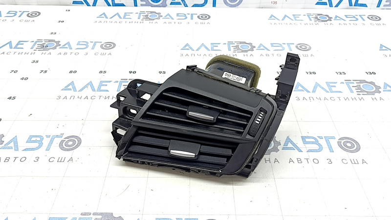 Right front panel air duct deflector BMW X5 F15 14-18 black with 4-zone control