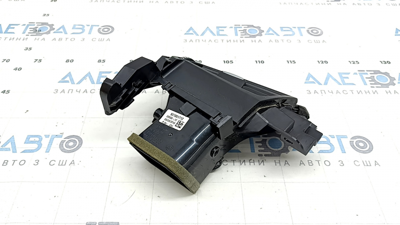 Right front panel air duct deflector BMW X5 F15 14-18 black with 4-zone control