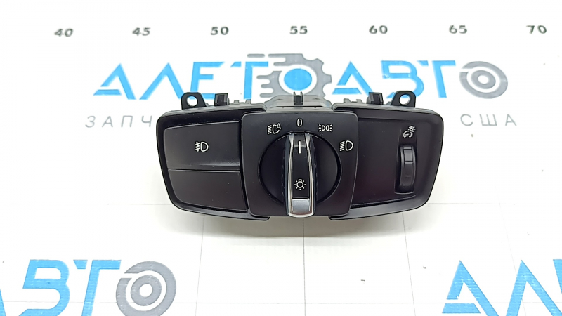Light control BMW X5 F15 14-18 under fog lights, black