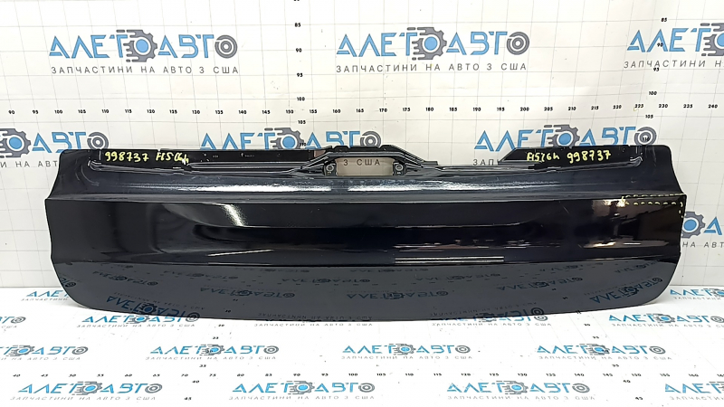The trunk door is bare, the lower part of the BMW X5 F15 14-18 black 475, painted, paint smudges