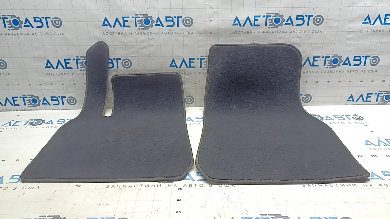 Set of floor mats fabric Tesla Model Y 20-25 black