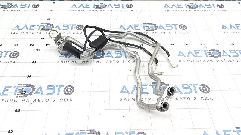 Air conditioner tube heater-condenser Toyota Prius 50 Prime 17-25 to the radiator, with sensors