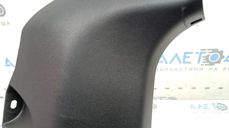 Lower left front pillar trim Toyota Prius 30 12-15 black, scratches