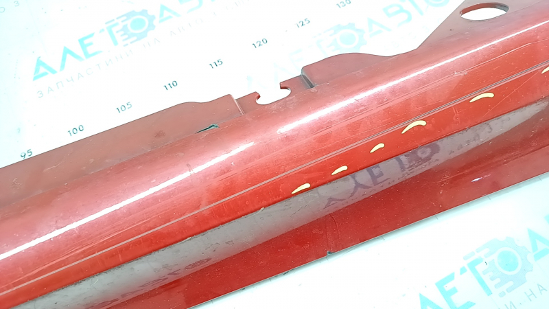 Right threshold BMW 3 G20 19-26 red, backlit, scratches, missing fragment