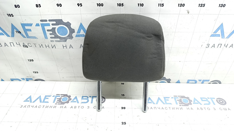 Headrest 2nd row right Toyota Prius 30 10-15 velour, dark gray, dented, dry cleanable