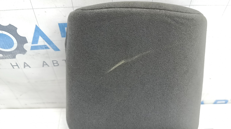 Headrest 2nd row right Toyota Prius 30 10-15 velour, dark gray, dented, dry cleanable