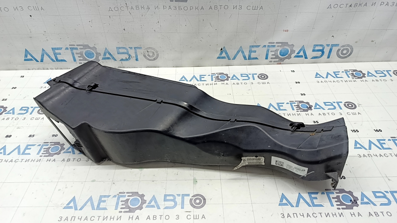 BMW X5 F15 14-18 front bumper right rear air duct, crack