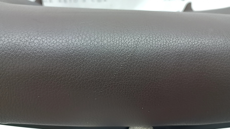 Driver's seat cushion upholstery BMW X5 F15 14-18, brown Dakota MOKKA leather, heated, cracked, scratches