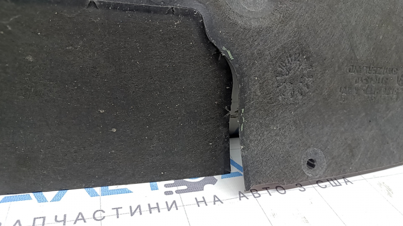 Rear bumper protection BMW 3 G20 19-26 rear part, fasteners are torn