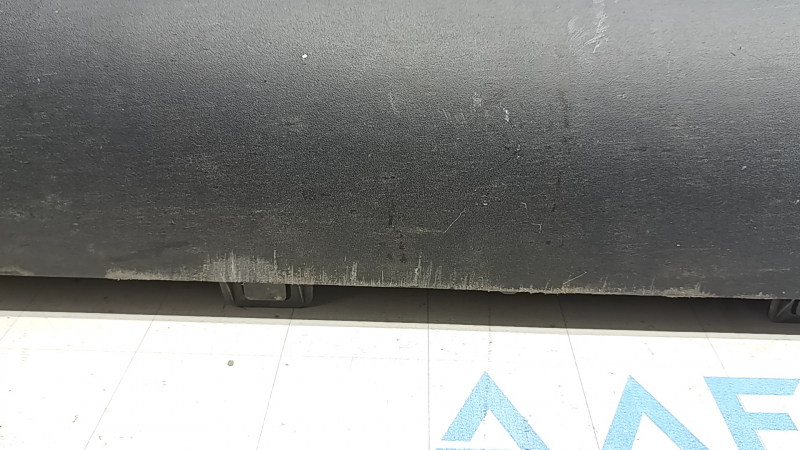 Upper left threshold of Tesla Model Y 20-25 structure, scratches