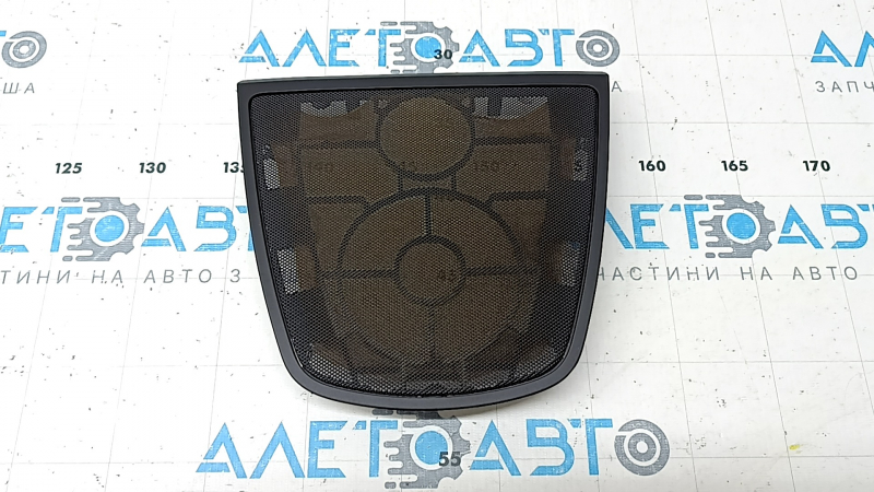 The speaker mesh of the front panel of the BMW X5 F15 14-18 is black, the foam has dried out