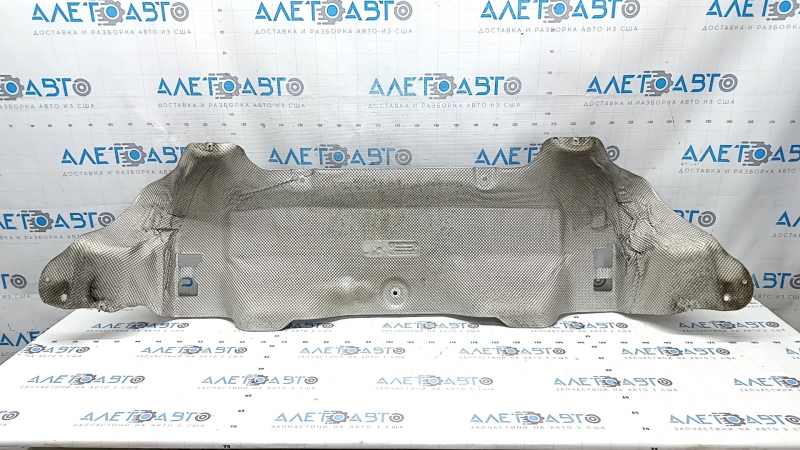 Heat shield for the rear muffler barrel of BMW X5 F15 14-18