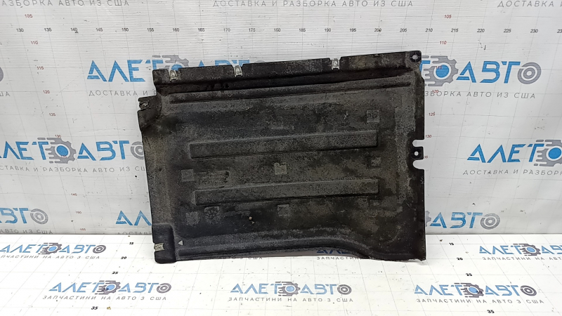 Central underbody protection BMW X5 F15 16-18 plug-in no fragment