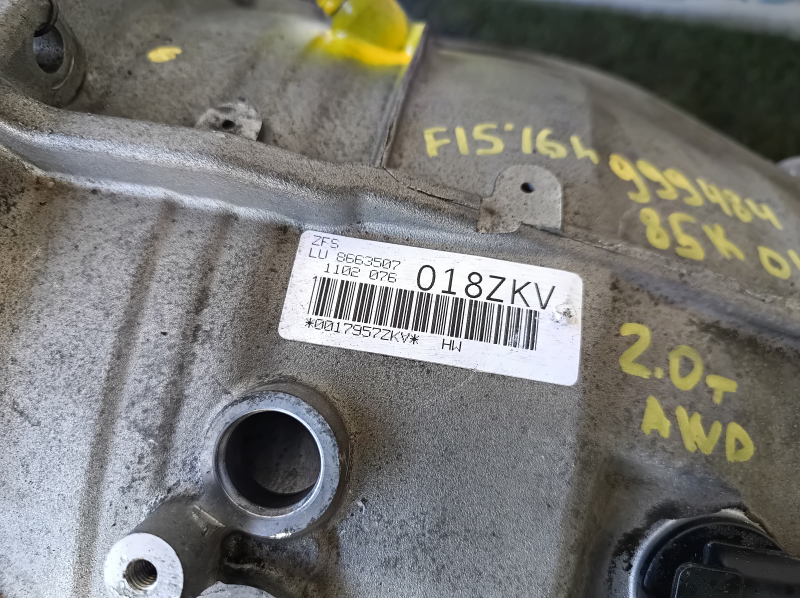 Automatic transmission assembly BMW X5 F15 16-18 2.0T plug-in GA8P75HZ-Z4P AWD 85k cover worn out