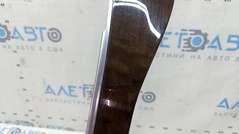 Molding for the door trim of the rear right Volvo XC90 16-20, birch wood, with backlight, scratches