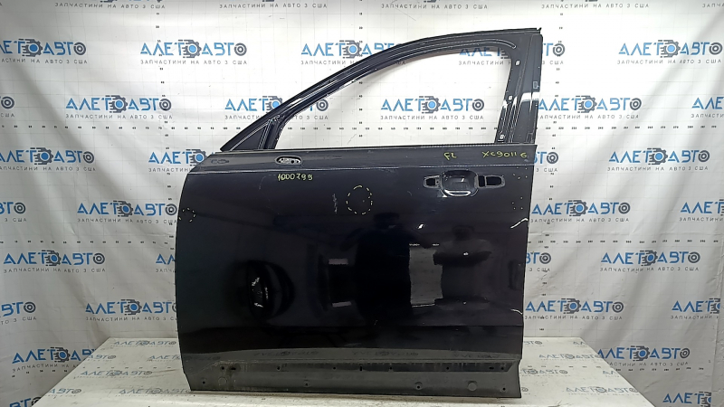 Bare front left door Volvo XC90 16-26 black 717, dents, dents