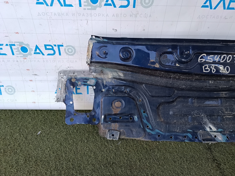 Rear panel VW Passat 20-22 assembled, 2 parts, drilled. Blue