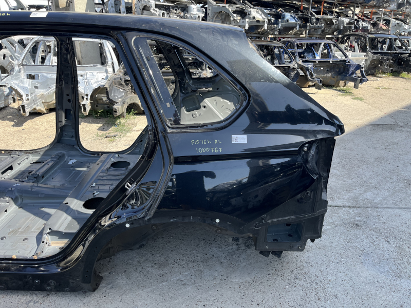 Quarter wing rear left BMW X5 F15 14-18 on the body, black