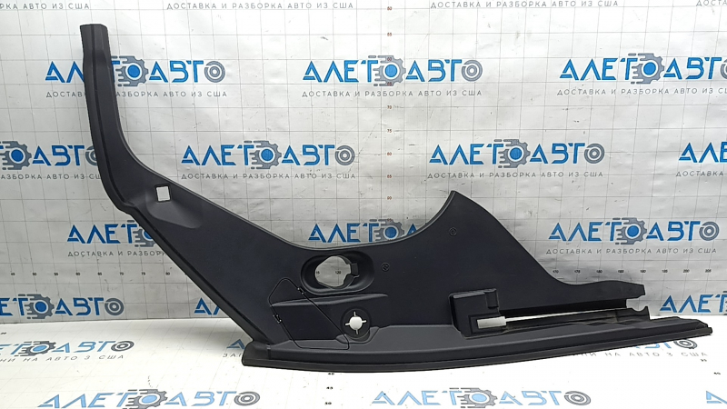 Left underhood trunk lining Ford Mustang Mach-E 21-26, tears, abrasions