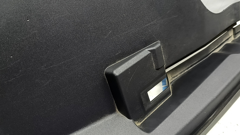 Left underhood trunk lining Ford Mustang Mach-E 21-26, tears, abrasions