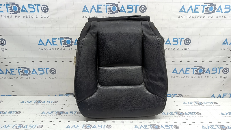 Volvo XC90 16-17 driver's seat cushion upholstery, black leather, heated