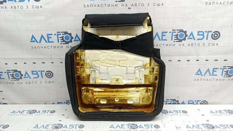 Rear seat cushion upholstery (2nd row) left Volvo XC90 16-25 black leather, dry cleanable