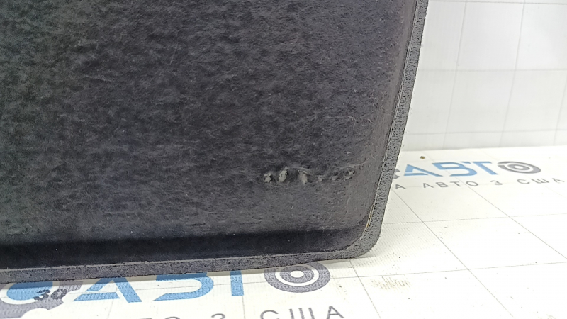 Trunk floor Audi A6 C7 16-18 rest, black, dry cleanable, worn
