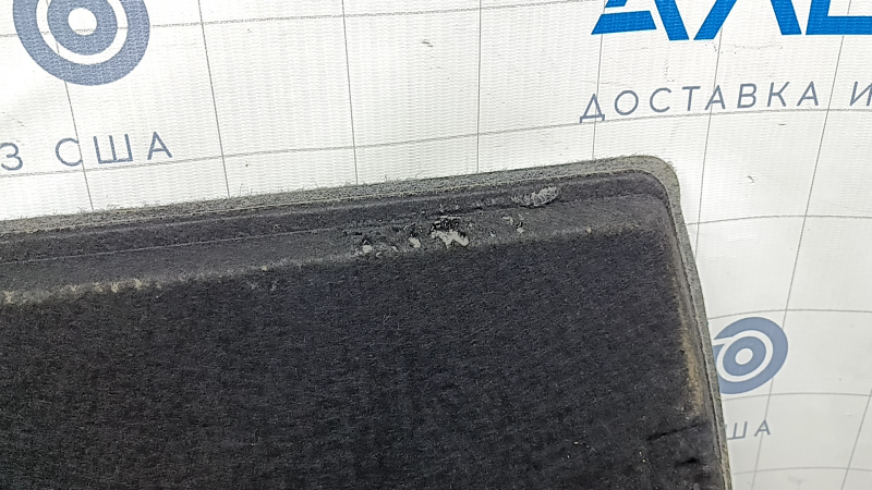 Trunk floor Audi A6 C7 16-18 rest, black, dry cleanable, worn