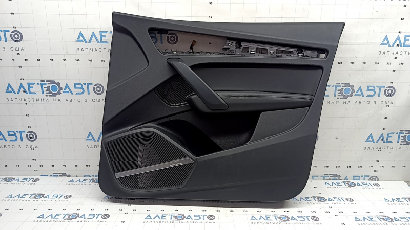 Door trim card front right Audi Q5 80A 21-25 black leather, black armrest, Bang & Olufsen, scratches