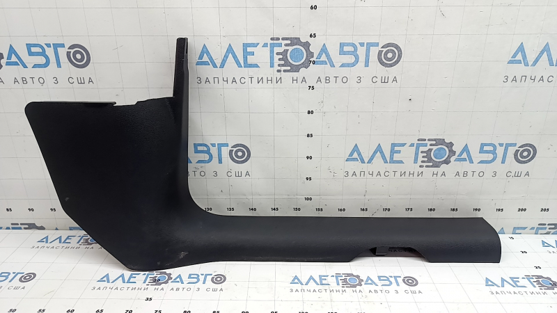 Inner door sill trim, front left, Audi Q5 80A 18-25, black, scratches