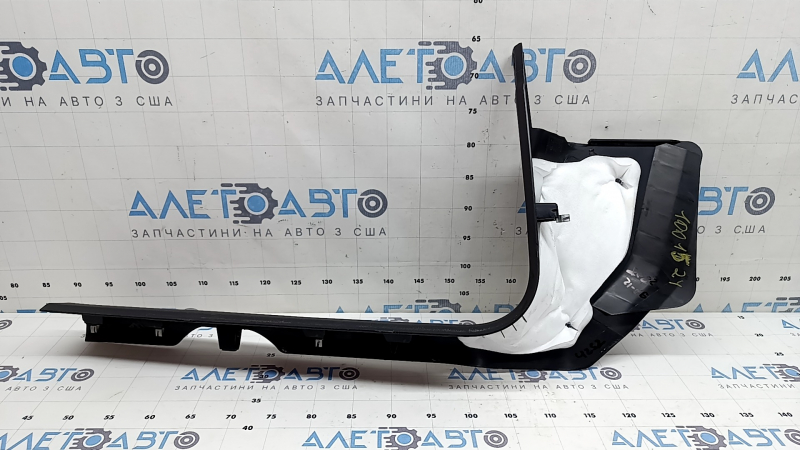 Inner door sill trim, front left, Audi Q5 80A 18-25, black, scratches