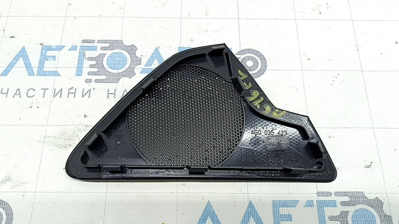 Front left upper door speaker mesh for Audi A6 C7 12-18, black