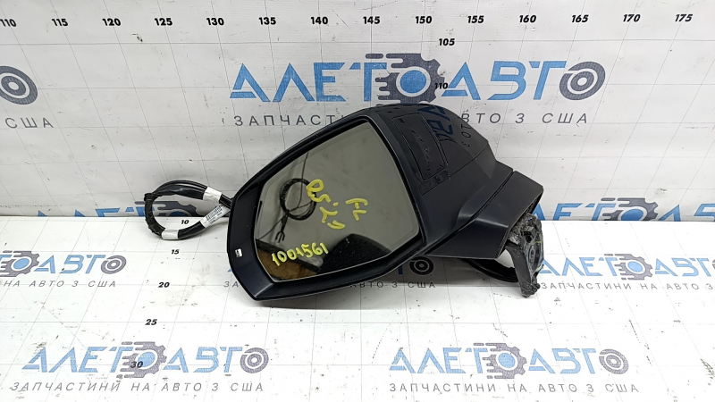 Left side mirror assembly Audi Q5 80A 18-25 15+4 pins, turn signal, auto-dimming, heated, BSM, camera, black