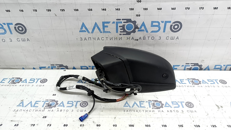 Left side mirror assembly Audi Q5 80A 18-25 15+4 pins, turn signal, auto-dimming, heated, BSM, camera, black