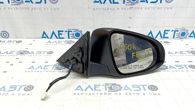 Right side mirror assembly Toyota Camry v50 12-14 5 pins, heated, graphite