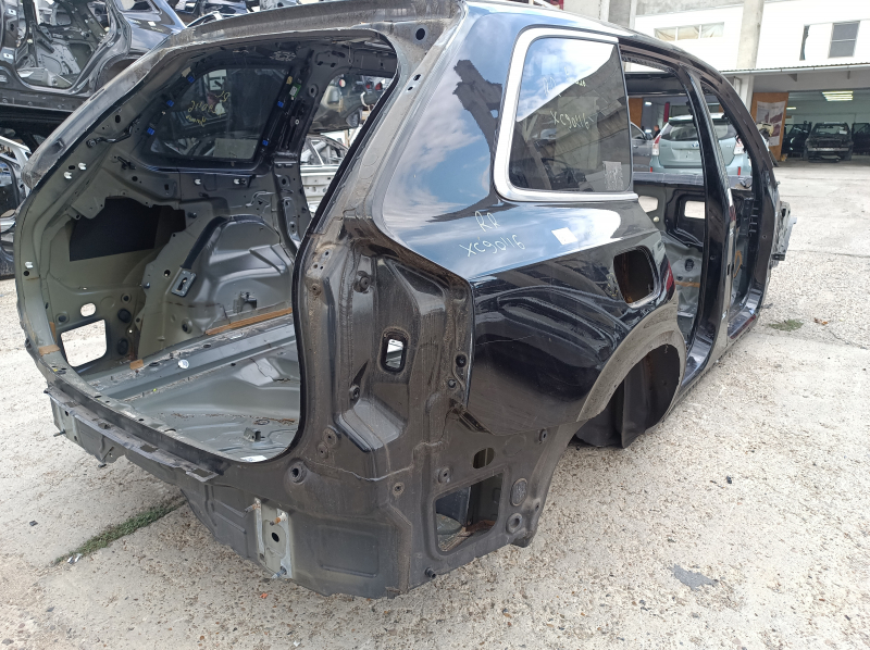 Quarter wing rear right Volvo XC90 16-26 on the body, black, pokes