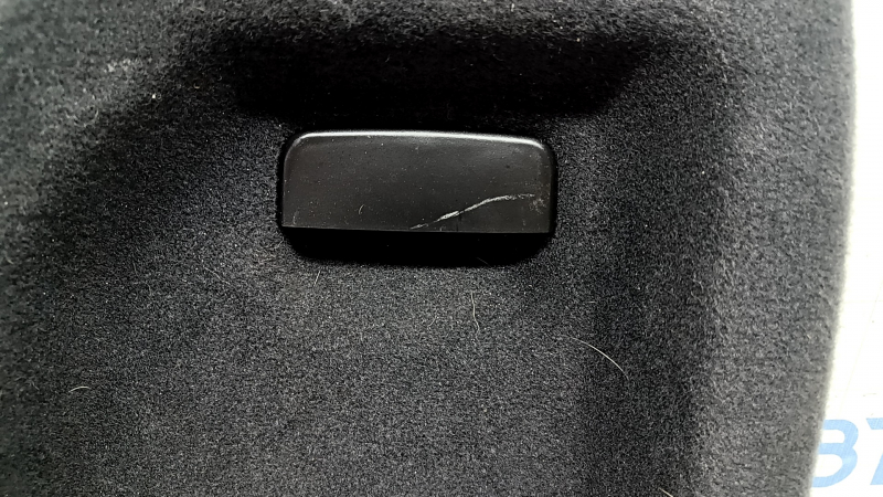 Left BMW X3 F25 11-17 central arch trim, black with mesh, mesh stretched, scratches on the handle
