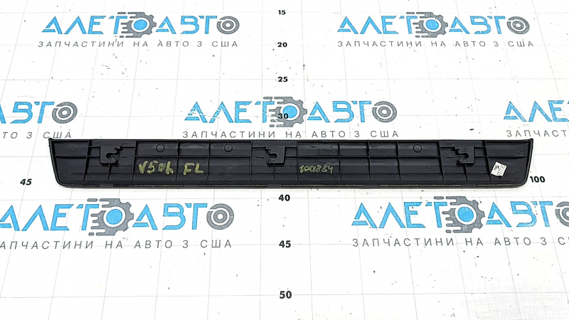 Outer front left door sill trim Toyota Camry v50 12-14 usa black, worn