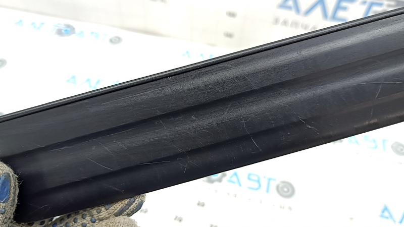 Outer front left door sill trim Toyota Camry v50 12-14 usa black, worn