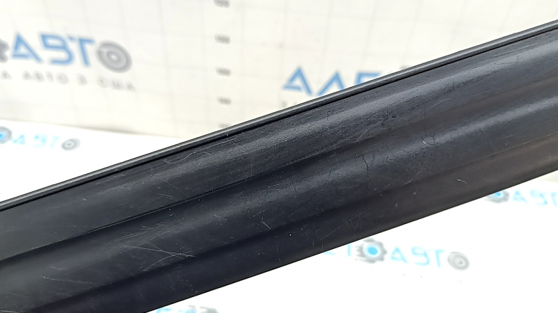 Outer front left door sill trim Toyota Camry v50 12-14 usa black, worn