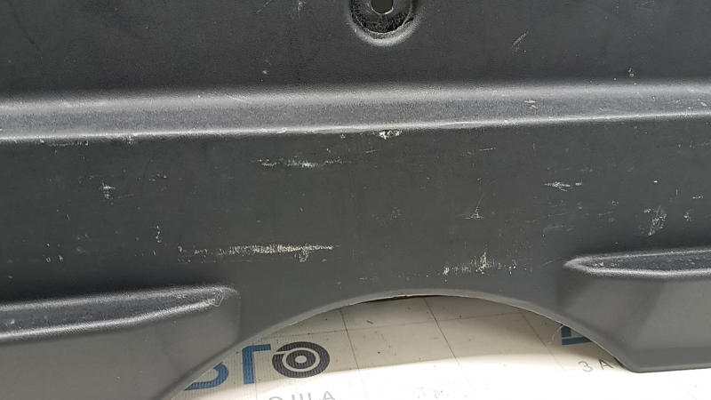 Trunk opening trim Toyota Camry v50 12-14 usa, black, scratches, whitened plastic