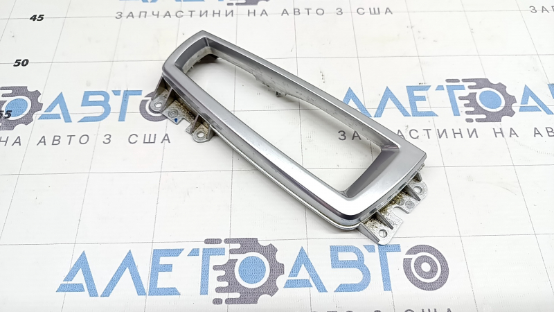BMW X3 F25 11-17 automatic transmission shifter cover, chrome, scratches