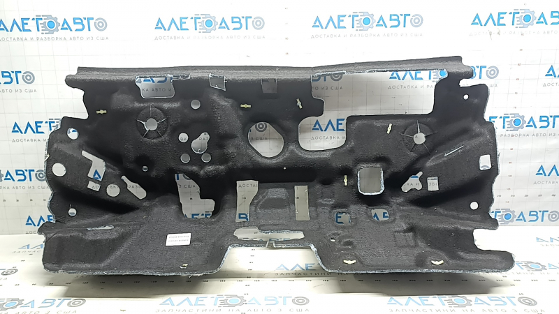 Soundproofing of the engine shield of the Ford Mustang Mach-E 21-26 interior, black
